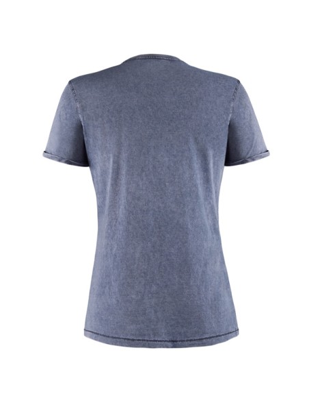 Women's T-shirt with jeans effect, 100% combed cotton, 160g/m² - Husky Woman Roly