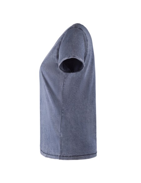 Samarreta de DONA amb efecte JEANS 100% cotó pentinat 160g/m² - HUSKY WOMAN ROLY