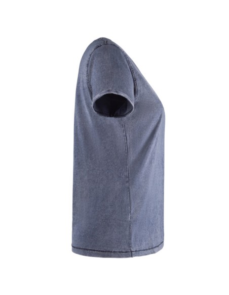 Samarreta de DONA amb efecte JEANS 100% cotó pentinat 160g/m² - HUSKY WOMAN ROLY