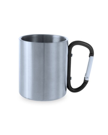 Taza de Acero Inoxidable 220ml con... Taza de Acero Inoxidable 220ml con...
