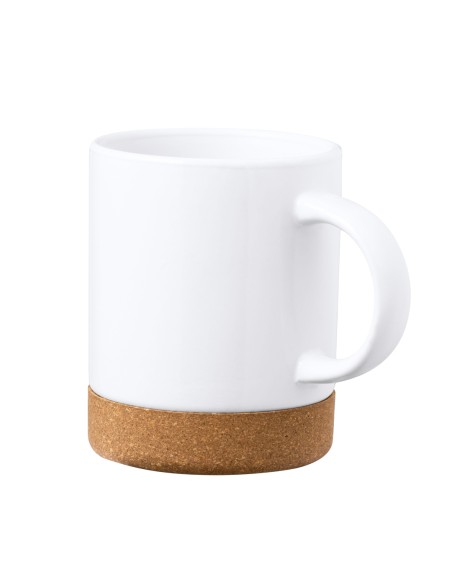 Mug à sublimation 350ml avec base en liège Personnalisé en couleur - Nala