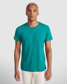 T-shirt à finition tissée...