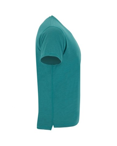 T-shirt with slanted woven finish,... T-shirt with slanted woven finish,...