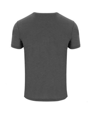 T-shirt with slanted woven finish,... T-shirt with slanted woven finish,...