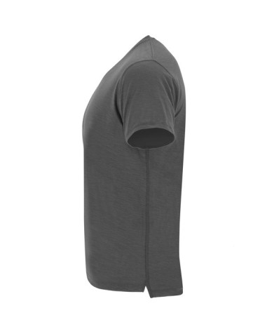 T-shirt with slanted woven finish,... T-shirt with slanted woven finish,...