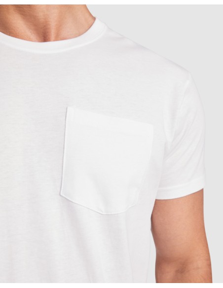 Camiseta con bolsillo - algodón 160g/m²  - TECKEL ROLY