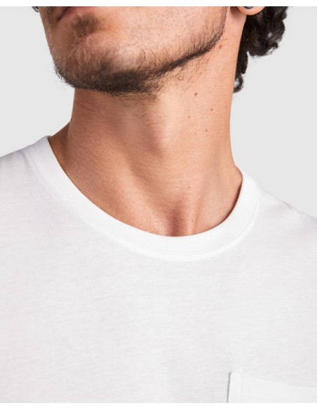 Camiseta con bolsillo - algodón 160g/m²  - TECKEL ROLY