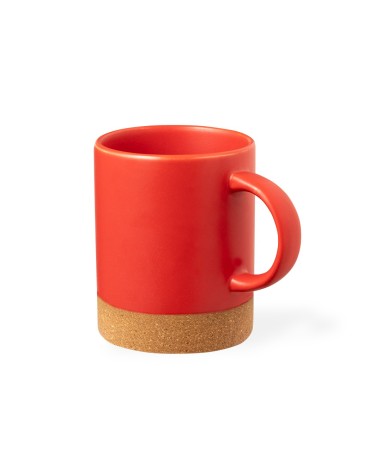 350ml Ceramic Mug with Cork Base... 350ml Ceramic Mug with Cork Base...