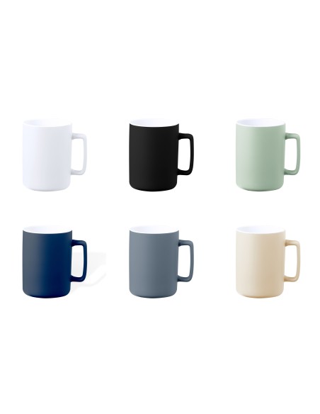 420ml Ceramic Mug with Matte Finish Customizable - Kubaya