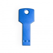 USB publicitário con forma de llave 4GB AP1011 azul