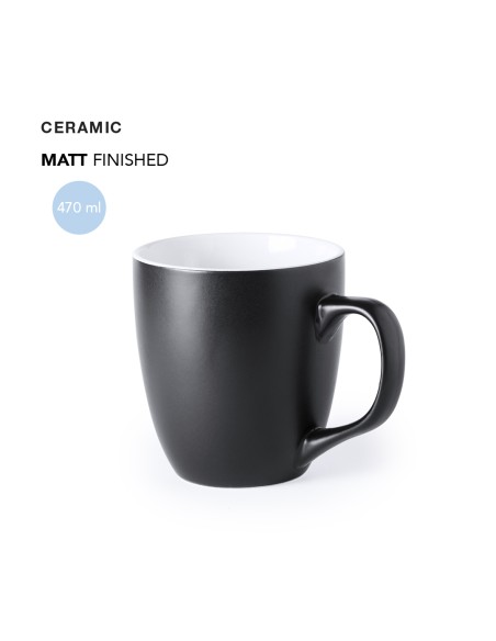 Ceramic mug 470ml customizable - Mabery