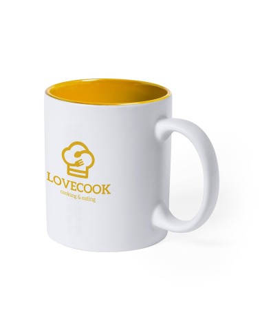 Two-tone ceramic mug with laser... Two-tone ceramic mug with laser...