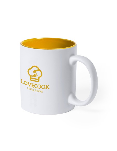 Two-tone ceramic mug with laser engraving - Kulmer