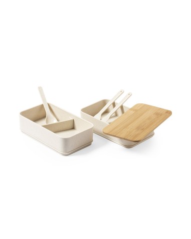 Lunch box with 2 compartments of 700... Lunch box with 2 compartments of 700...