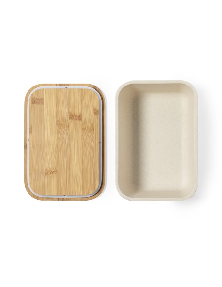 Lunch Box 1L et couvercle en bambou personnalisable - Thadan