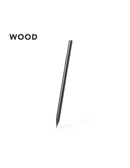 Crayon en bois finition noir mat - Krako