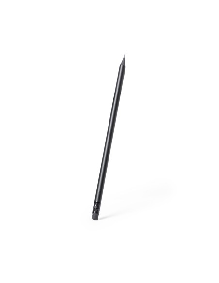 Llapis color negre mate amb goma per a promocions - Nexio