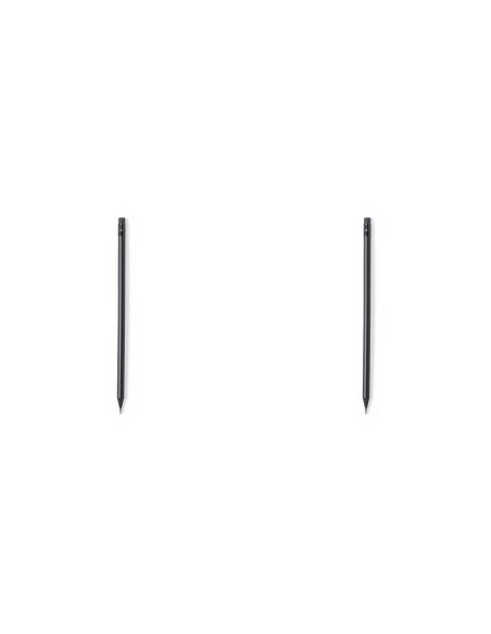 Crayon noir mat avec gomme pour promotions - Nexio