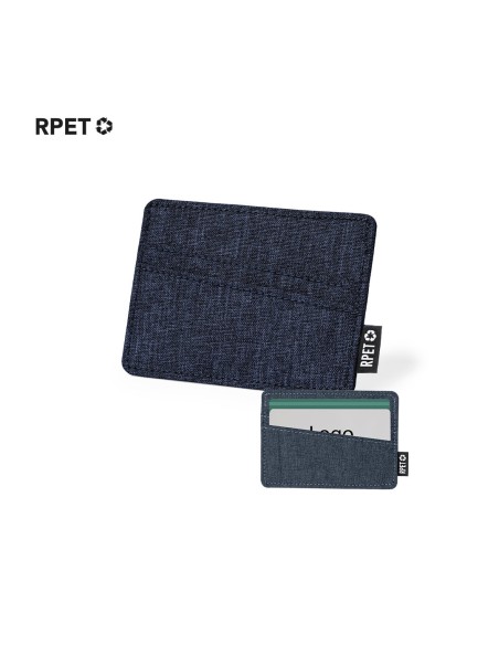 Recycled RPET card holder with 3 compartments - Copek