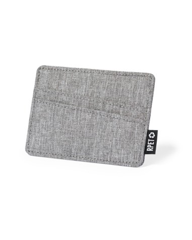 Recycled RPET card holder with 3...