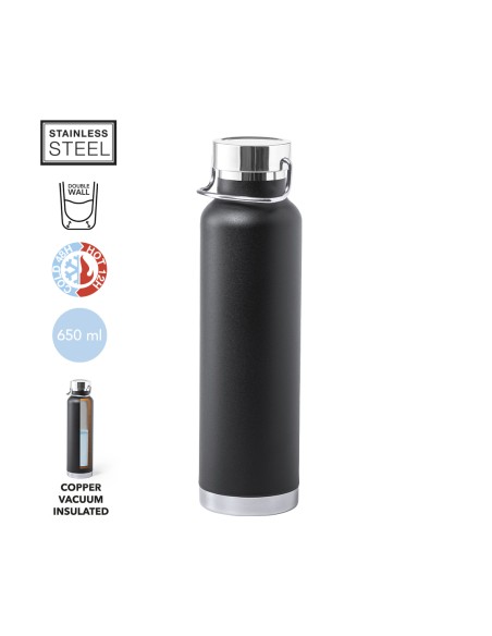 Thermal stainless steel bottle 650ml - Staver