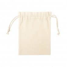 Bolsa algodón con cordones de 15 x 21 cm FERGUT