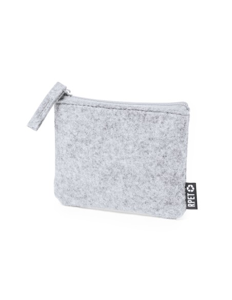 RPET felt purse with zipper closure - Gagox