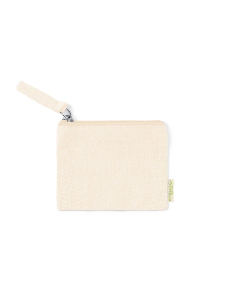 Promotional recycled cotton purse - Fontix