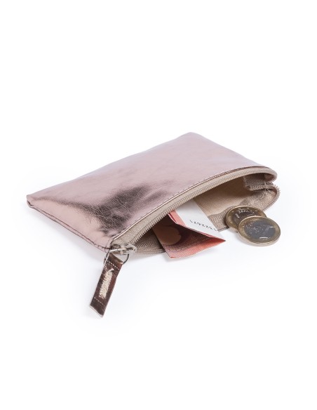 Monedero polipiel brillante Personalizable - Faudok