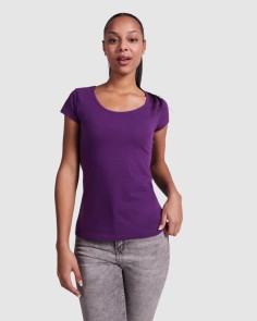 T-shirt femme col rond...