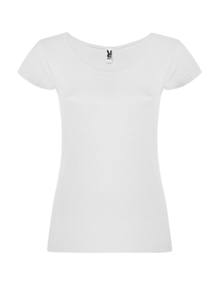 Women's fitted round neck T-shirt, 100% cotton, 155g/m² - Guadalupe Roly