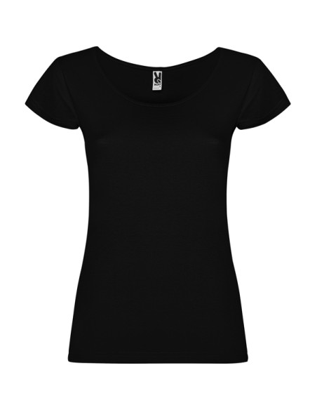 T-shirt femme col rond ajusté, 100 % coton, 155 g/m² - Guadalupe Roly
