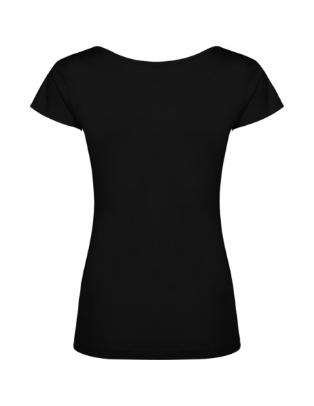 Camiseta MUJER escote redondo entallada 100% algodón 155g/m²  - GUADALUPE ROLY