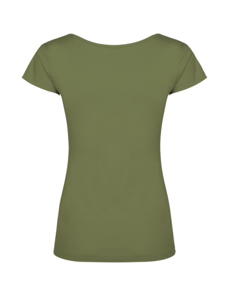 T-shirt femme col rond ajusté, 100 % coton, 155 g/m² - Guadalupe Roly