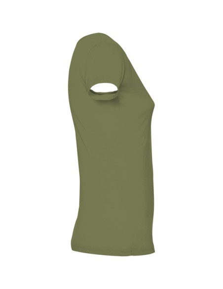 Women's fitted round neck T-shirt, 100% cotton, 155g/m² - Guadalupe Roly