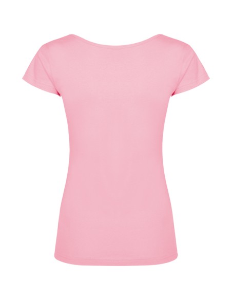 T-shirt femme col rond ajusté, 100 % coton, 155 g/m² - Guadalupe Roly
