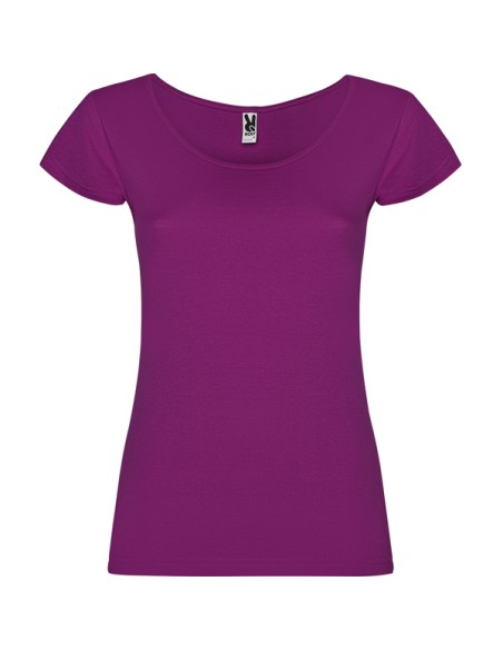 T-shirt femme col rond ajusté, 100 % coton, 155 g/m² - Guadalupe Roly