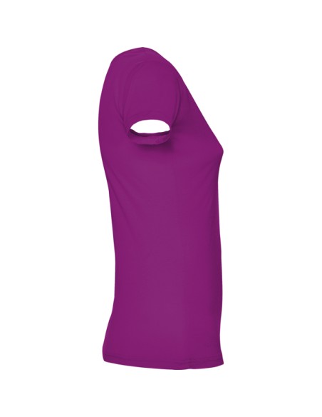 Women's fitted round neck T-shirt, 100% cotton, 155g/m² - Guadalupe Roly