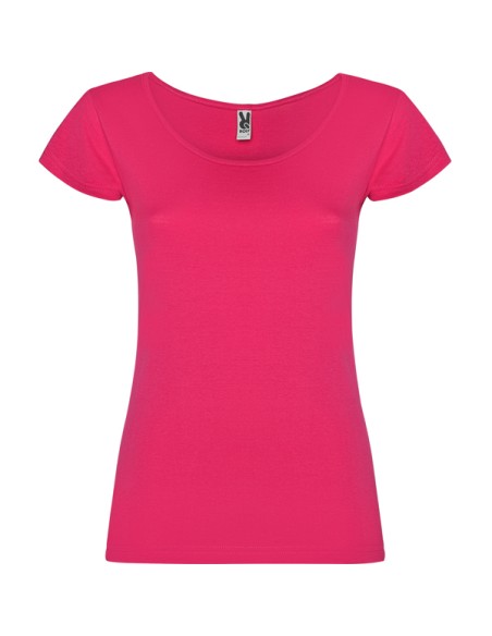 Women's fitted round neck T-shirt, 100% cotton, 155g/m² - Guadalupe Roly