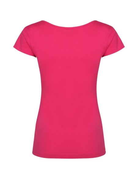 T-shirt femme col rond ajusté, 100 % coton, 155 g/m² - Guadalupe Roly