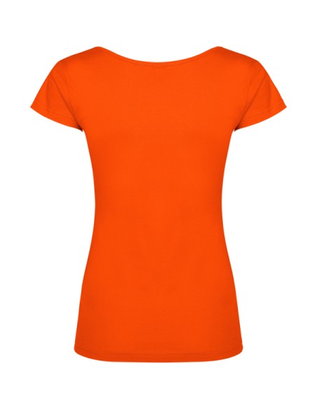 T-shirt femme col rond ajusté, 100 % coton, 155 g/m² - Guadalupe Roly