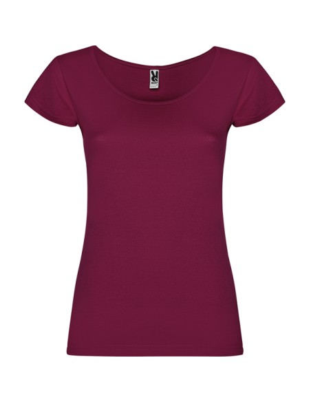 Camiseta MUJER escote redondo entallada 100% algodón 155g/m²  - GUADALUPE ROLY