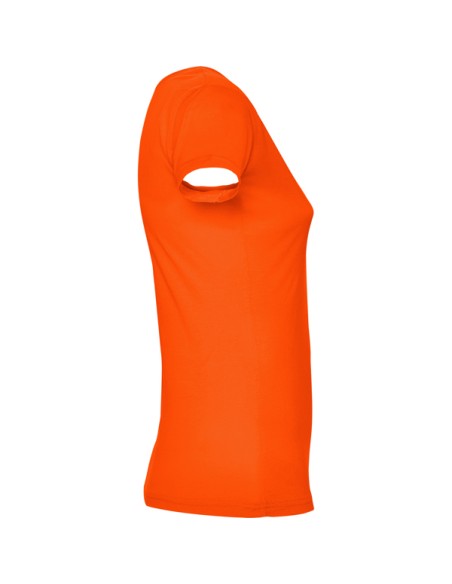 Camiseta MUJER escote redondo entallada 100% algodón 155g/m²  - GUADALUPE ROLY