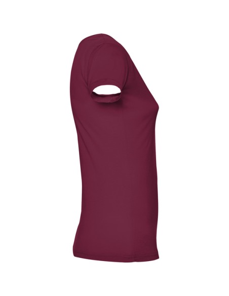 Camiseta MUJER escote redondo entallada 100% algodón 155g/m²  - GUADALUPE ROLY