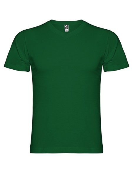 Camiseta CUELLO PICO 100% algodón 155g/m²  UNISEX - SAMOYEDO ROLY