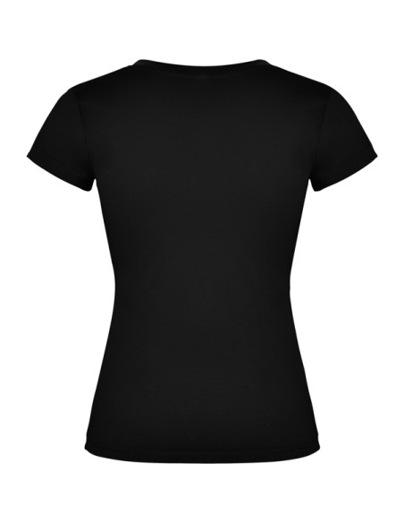 Camiseta MUJER escote pico entallada 100% algodón 155g/m²  - VICTORIA ROLY