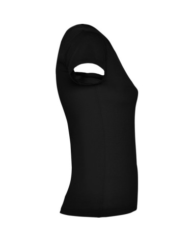 Camiseta MUJER escote pico entallada...