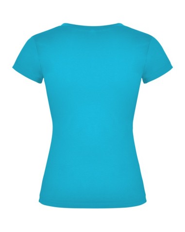 Camiseta MUJER escote pico entallada...