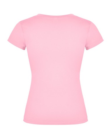 Camiseta MUJER escote pico entallada...