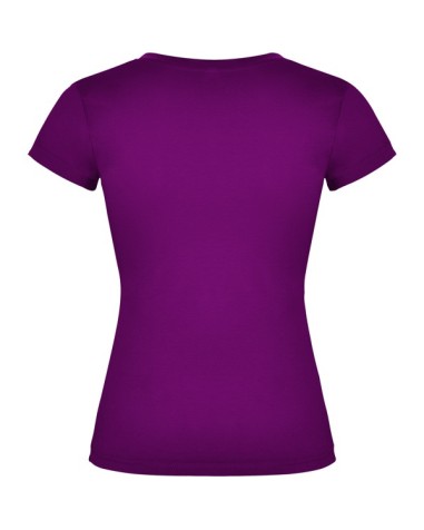 Camiseta MUJER escote pico entallada...